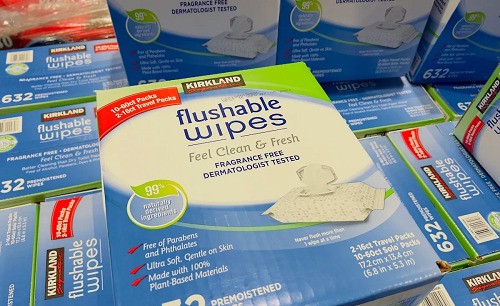Costco Flushable Wipes 